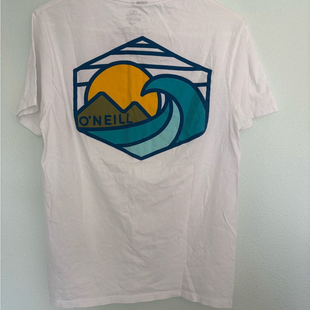 O'Neill White Short Sleeve Tee Classic Cotton